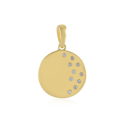 Colgante en plata con Diamante I2 (I)