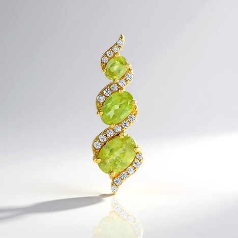 Ciondolo in argento con Sfene
