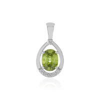 Ciondolo in argento con Sfene