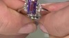 Zilveren ring met een Marokkaanse Amethist