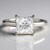 Anello in argento con Zircone