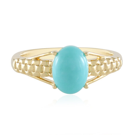 Zilveren ring met een Sleeping Beauty Turkoois (Faszination Türkis)