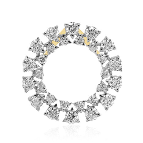 VVS1 (G) Brillant-Goldanhänger (Annette)