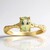 Anello in oro con Diasporo cangiante