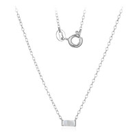 Mother of Pearl Silver Necklace