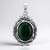 Ciondolo in argento con Malachite (Art of Nature)
