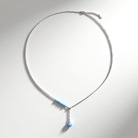 Collana in argento con Larimar