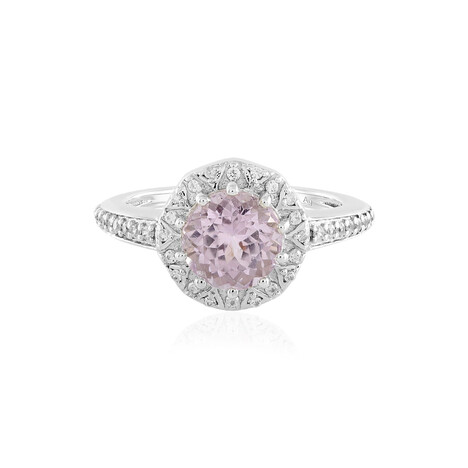 Brasilianischer Kunzit-Silberring