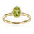 Peridot Silver Ring