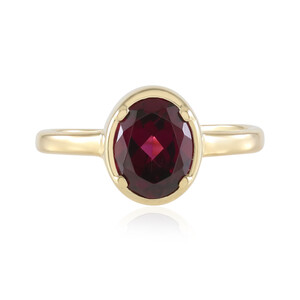 Anillo en plata con Rodolita Naktamunda