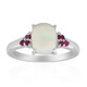 Anello in argento con Opale di Welo