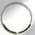 Collana rigida in acciaio con Perla d'Acqua Dolce Bianca (Riya)