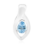 Ciondolo in argento con Acquamarina del Mozambico (Pallanova)