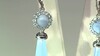 Pendientes en plata con Calcedonia azul (KM by Juwelo)