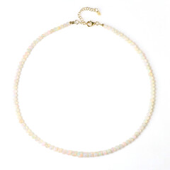 Welo Opal Silver Necklace