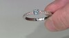 Anillo en plata con Aguamarina de Brasil