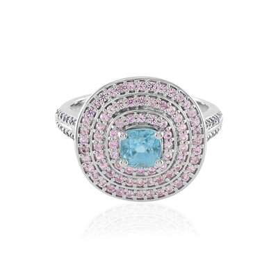 Bague en argent et Zircon de Ratanakiri (Adela Silber)