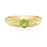 Bague en argent et Péridot (de Melo Essence)