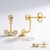 Orecchini in argento con Zircone