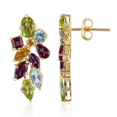 Pendientes en plata con Peridoto
