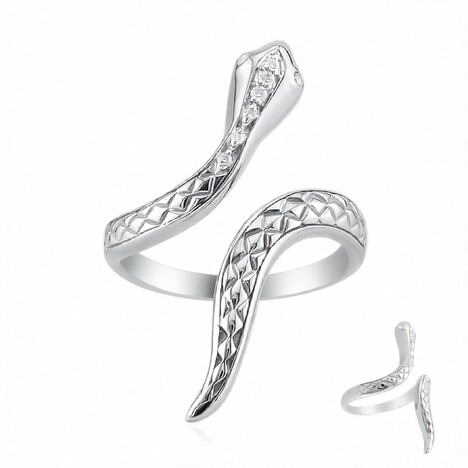 SI1 (G) Brillant-Silberring (Annette)