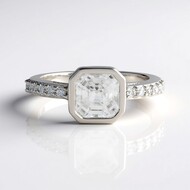 Anillo en plata con Zircón