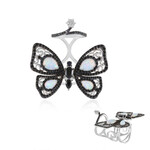 Anello in argento con Opale di Welo (Dallas Prince Designs)