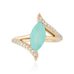 Paraiba-Opal-Goldring (AMAYANI)