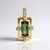Ciondolo in argento con Indicolite (Adela Silber)