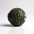 Ciondolo in argento con Lava Verde (MONOSONO COLLECTION)