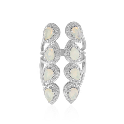 Welo-Opal-Silberring