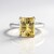 Anello in argento con Citrino Bicolore