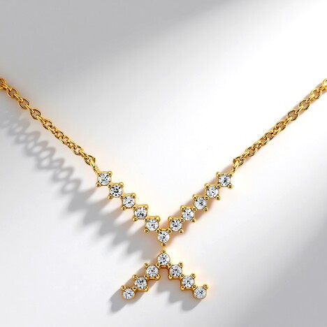 Collana in argento con Zircone