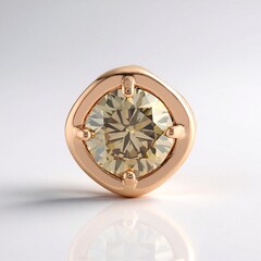 Ciondolo in oro con Diamante Rose de France VS1 di Argyle