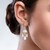 Blue Moonstone Silver Earrings (KM by Juwelo)
