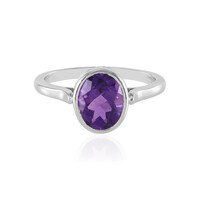 Sibirischer Amethyst-Silberring