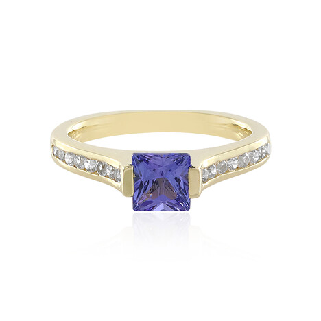 AAA-Tansanit-Goldring