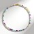 Collana in argento con Fluorite