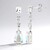Orecchini in argento con Quarzo Moonlight