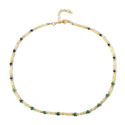 Collana in argento con Smeraldo Brasiliano