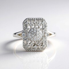 Anello in argento con Zircone