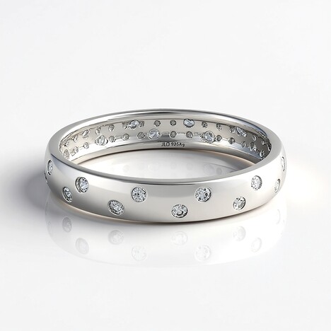 Anello in argento con Zircone