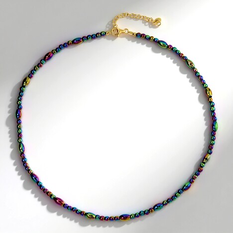 Collana in argento con Ematite Mistica