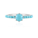 Anillo en plata con Turquesa bella durmiente (Faszination Türkis)
