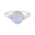 Anello in argento con Opale di Welo