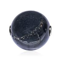 Pyrit-Silberanhänger