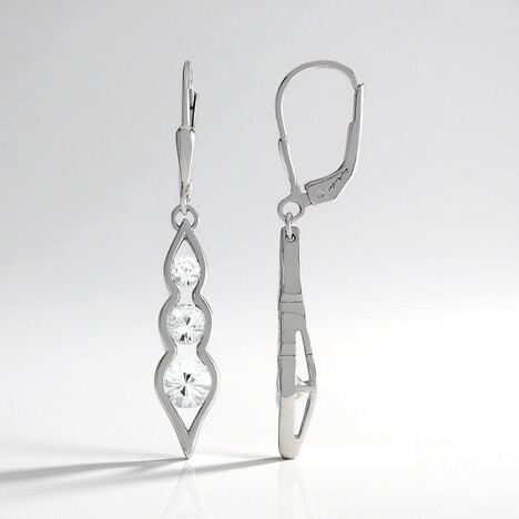 Orecchini in argento con Zircone (de Melo Essence)