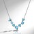 Collana in argento con Larimar