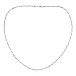 Zilveren halsketting (MONOSONO COLLECTION)