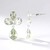 Orecchini in argento con Ametista Verde